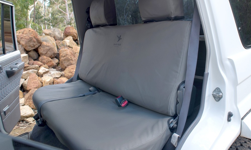 Black Duck Canvas Seat Covers - all models - Bench Seats