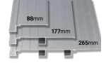 TRAY LENGTH VARIATIONS INCREASES & VARIOUS DECREASES