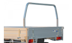 CONTOURED STEEL REMOVABLE REAR RACK TO SUIT OUR FLEET TRAY