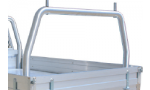 ROUND ALLOY CONTOURED REMOVABLE REAR RACK TO SUIT OUR TRADESMAN OR ULTRA TRAYS