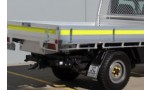 HI VIZ - Yellow Refelctive striping 