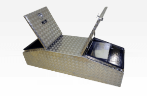 Raked Gull Wing with drawer