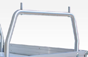 76mm Rear Removable Rack 1880mm W - POD Mounted - Tip Top Equipment