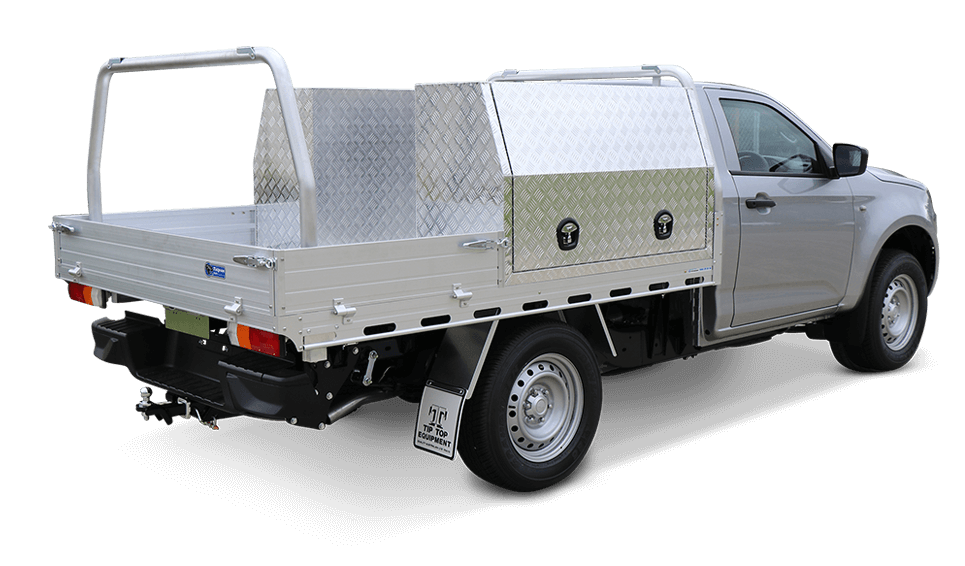 Taipan Tray - Dual Cab with Tool boxes & Racks
