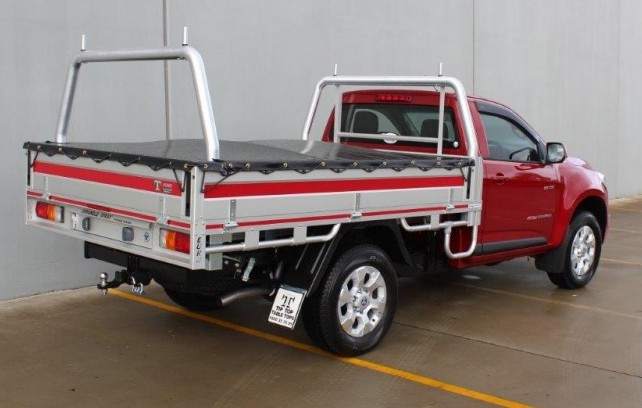 Holden Colorado Single Cab - EURO Tray & Rear Rack & Trundle Tray & Tonneau Cover buitl by TIP TOP EQUIPMENT 1800 35 35 95 (6)